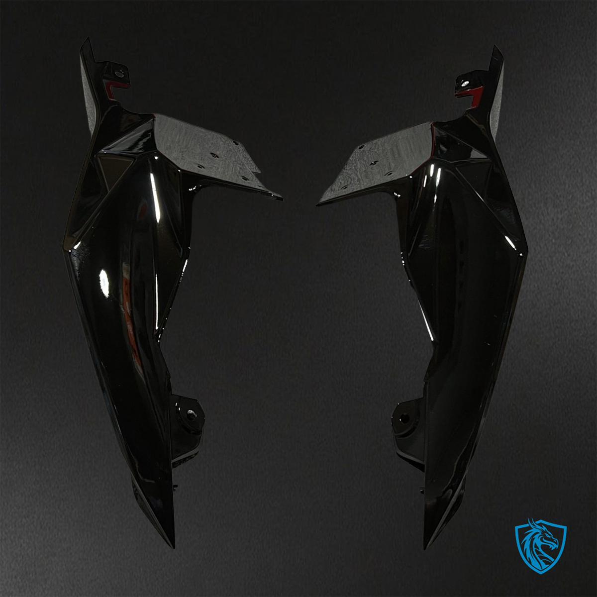 BMW S1000RR (2015-2018) HP4 (2017-2018) Gray, Black & Red - Replacement Motorcycle Fairings Kit