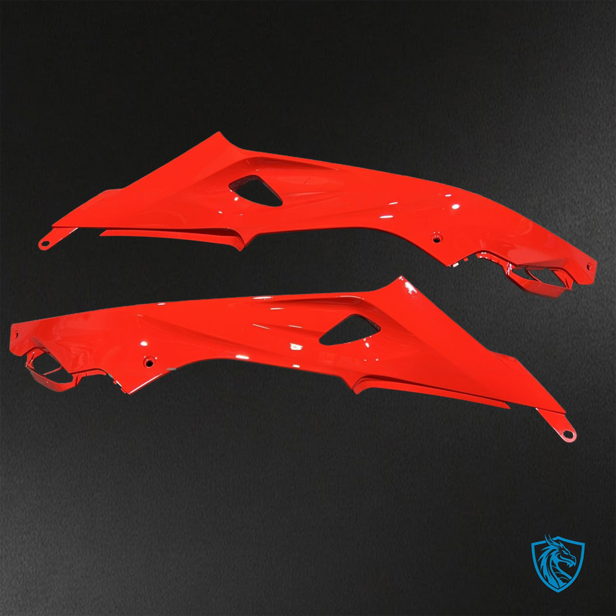 BMW S1000RR (2015-2018) HP4 (2017-2018) Gray, Black & Red - Replacement Motorcycle Fairings Kit