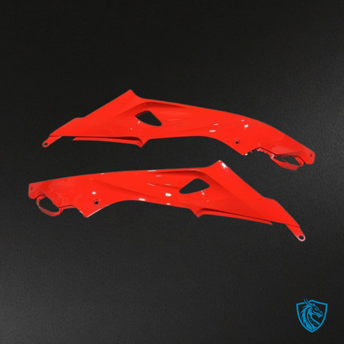 BMW S1000RR (2015-2018) Gray, Black & Red Fairing Kit - Aftermarket ABS Bodywork
