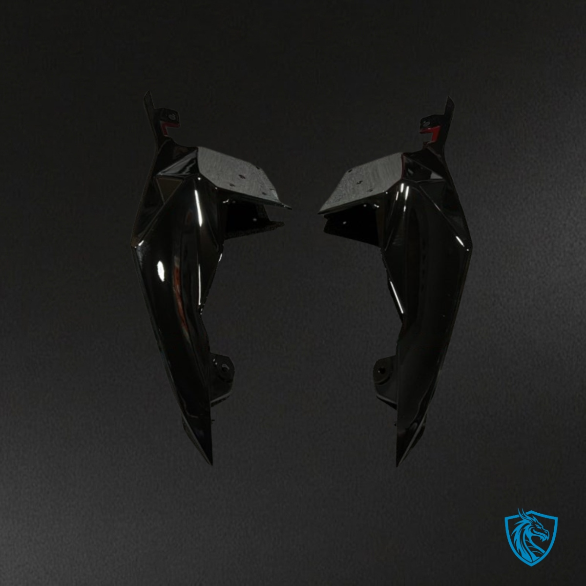 BMW S1000RR (2015-2018) Gray, Black & Red Fairing Kit - Aftermarket ABS Bodywork