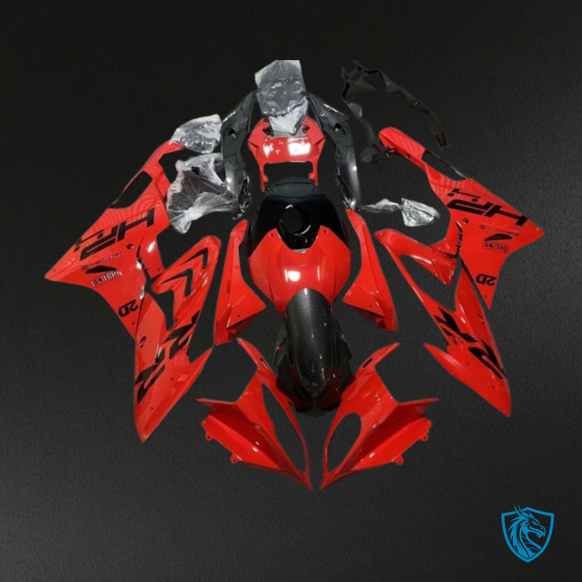 BMW S1000RR (2015-2018) Red & Black Fairing Kit | ABS Bodywork
