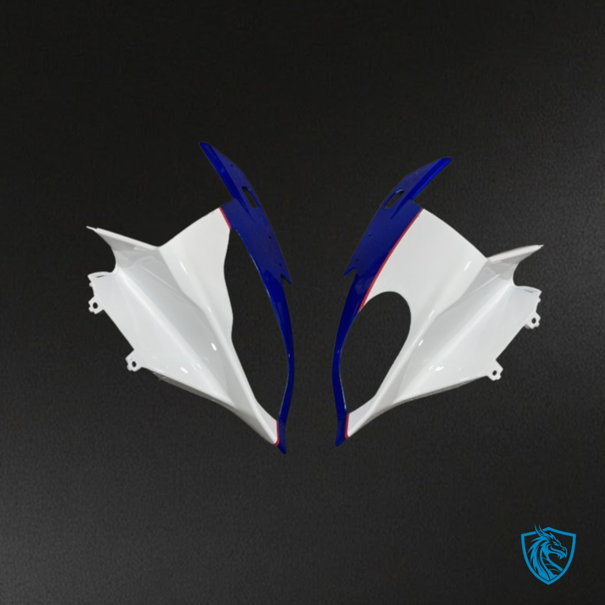 BMW S1000RR (2017-2018) Blue, White & Black - MERGEment Motorcycle Fairings Kit