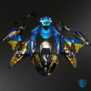 Blue, Yellow & Black