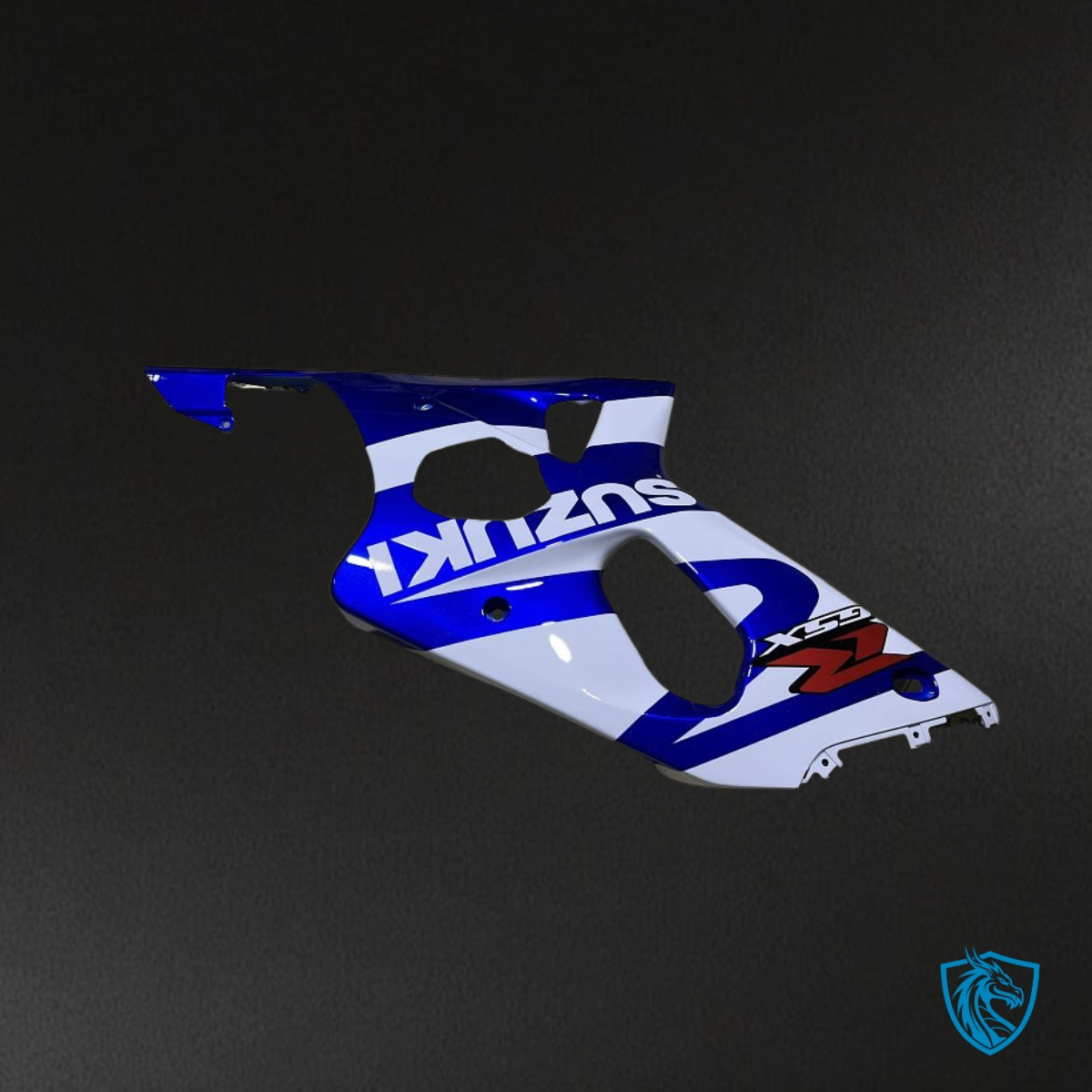 Suzuki GSXR1000 (2001-2002) White & Blue - MERGEment Motorcycle Fairings Kit