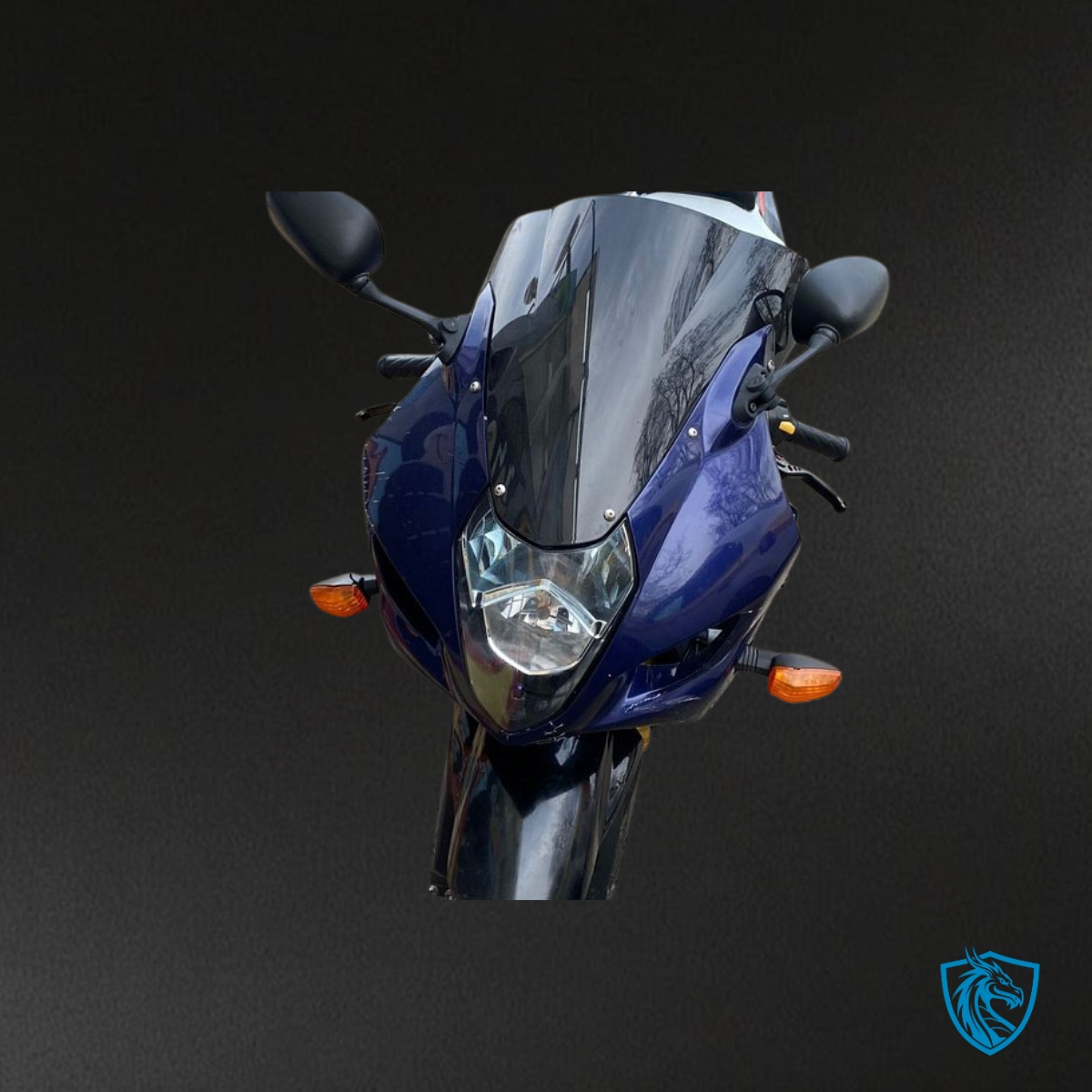 Suzuki GSXR1000 (2003-2004) Black, Blue & White - Custom ABS Fairing Kit