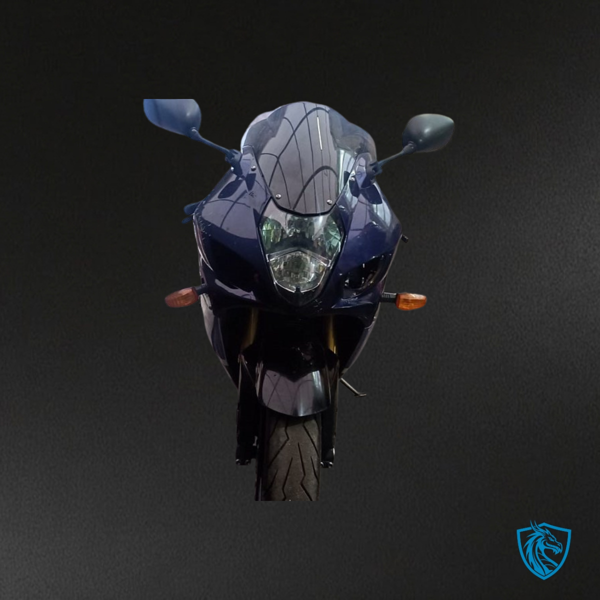 Suzuki GSXR1000 (2003-2004) Black, Blue & White - Custom ABS Fairing Kit