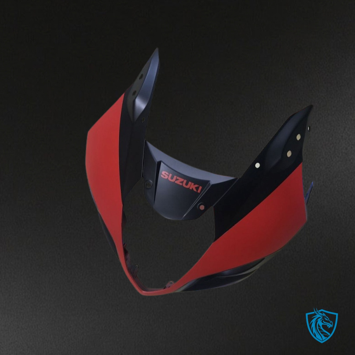 Suzuki GSXR1000 (2003-2004) Black & Red - Custom ABS Fairing Kit