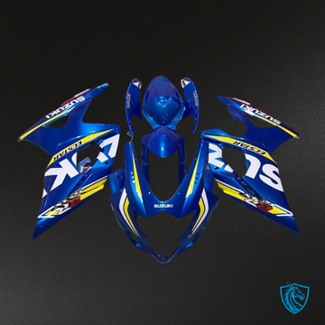 Suzuki GSXR1000 (2005-2006) Blue MOTUL Fairing Kit - Aftermarket ABS Bodywork