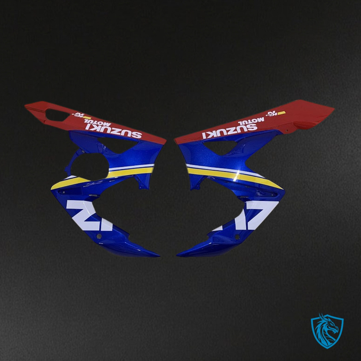 Suzuki GSXR1000 (2005-2006) Blue & Red Fairing Kit - Aftermarket ABS Bodywork