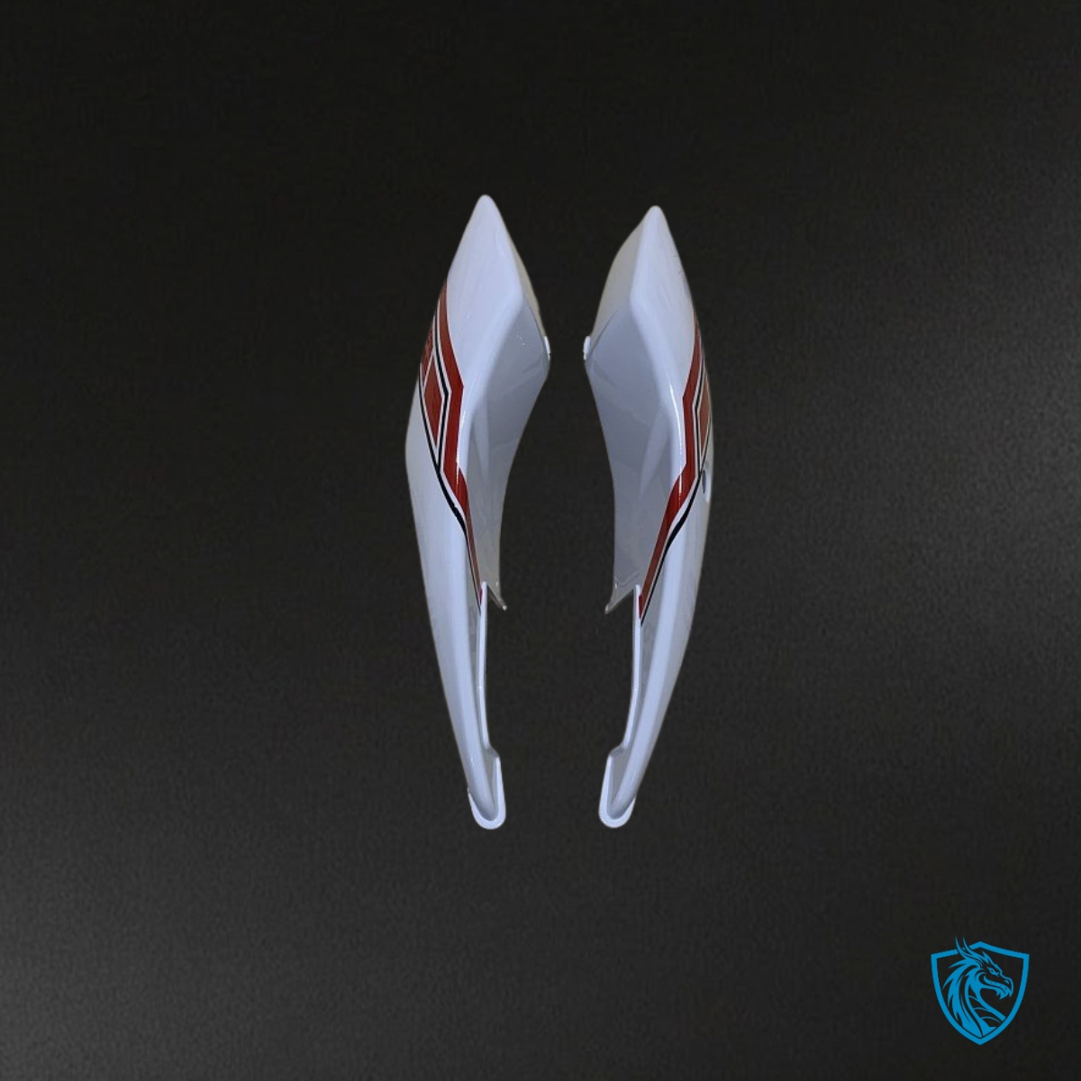 Suzuki GSXR1000 (2005-2006) White & Red - MERGEment Motorcycle Fairings Kit