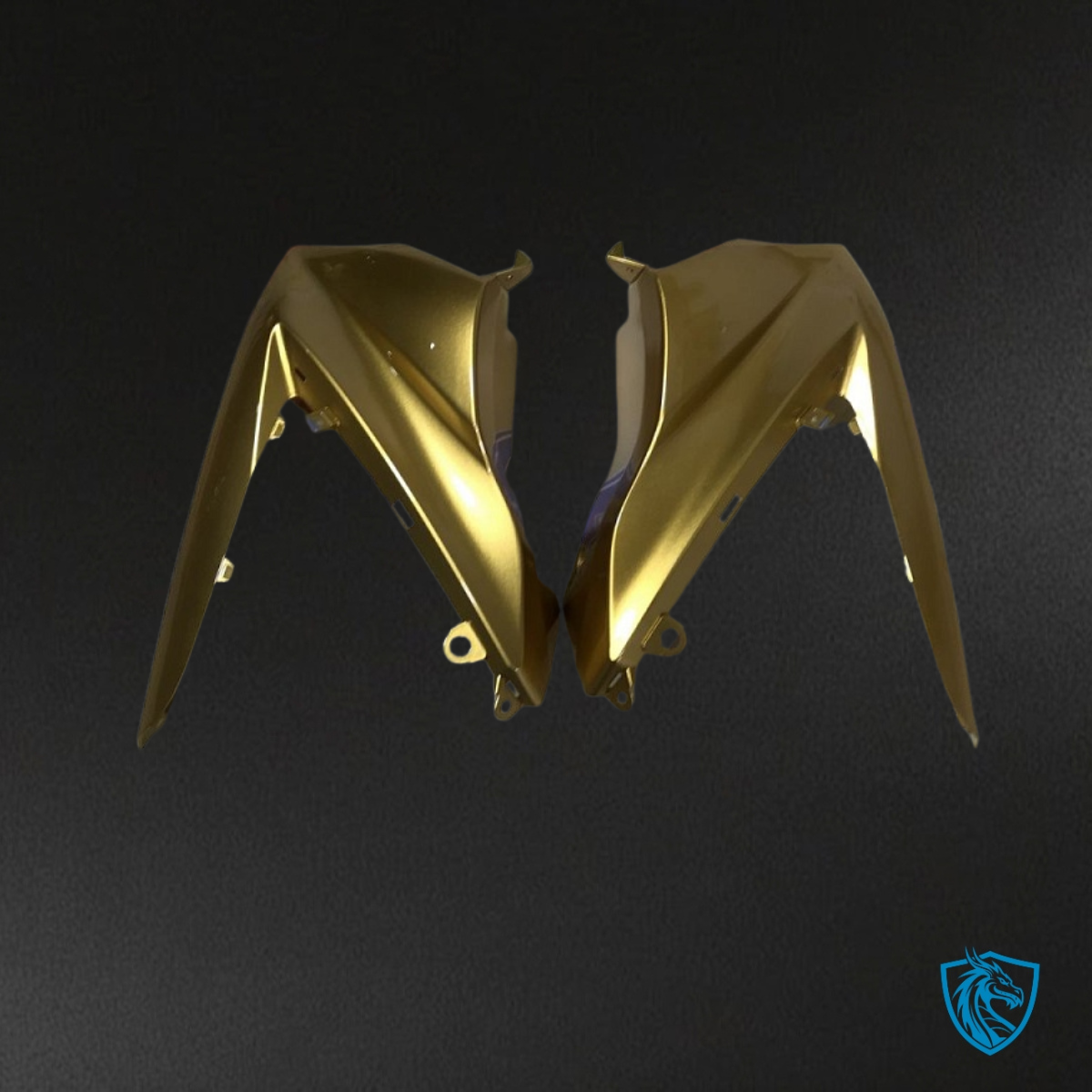 Suzuki GSXR1000 (2007-2008) Black & Gold - Custom ABS Fairing Kit