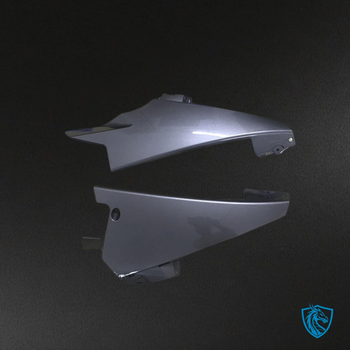 Suzuki GSXR1000 (2007-2008) Black & Gray Fairing Kit - Aftermarket ABS Bodywork