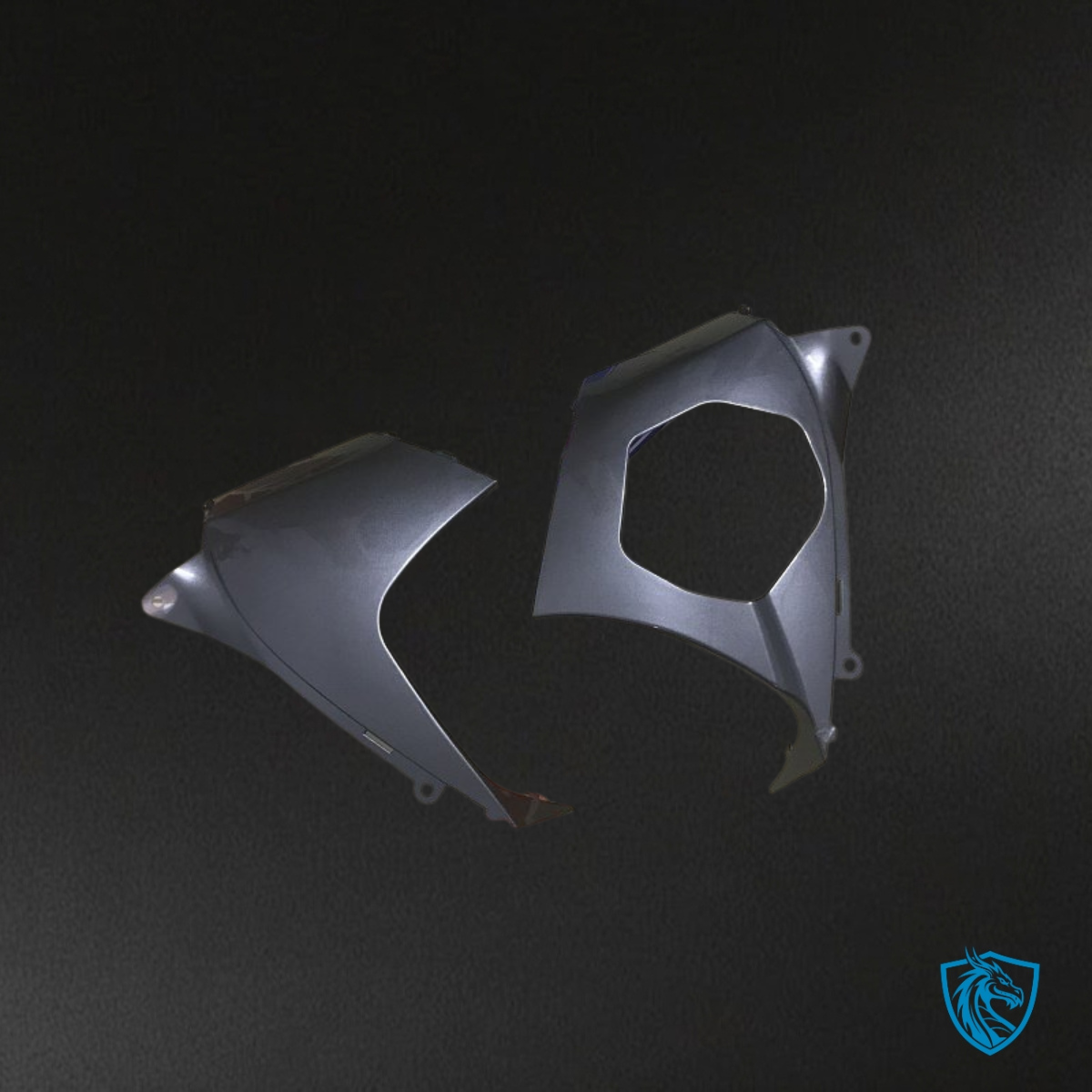 Suzuki GSXR1000 (2007-2008) Black & Gray Fairing Kit - Aftermarket ABS Bodywork