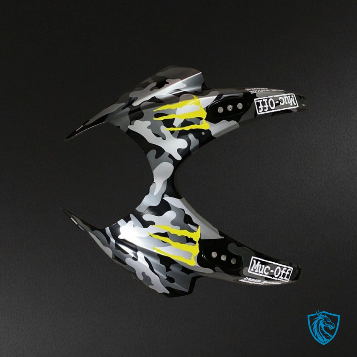Suzuki GSXR1000 (2007-2008) Gray & Black camouflage - MERGEment Motorcycle Fairings Kit