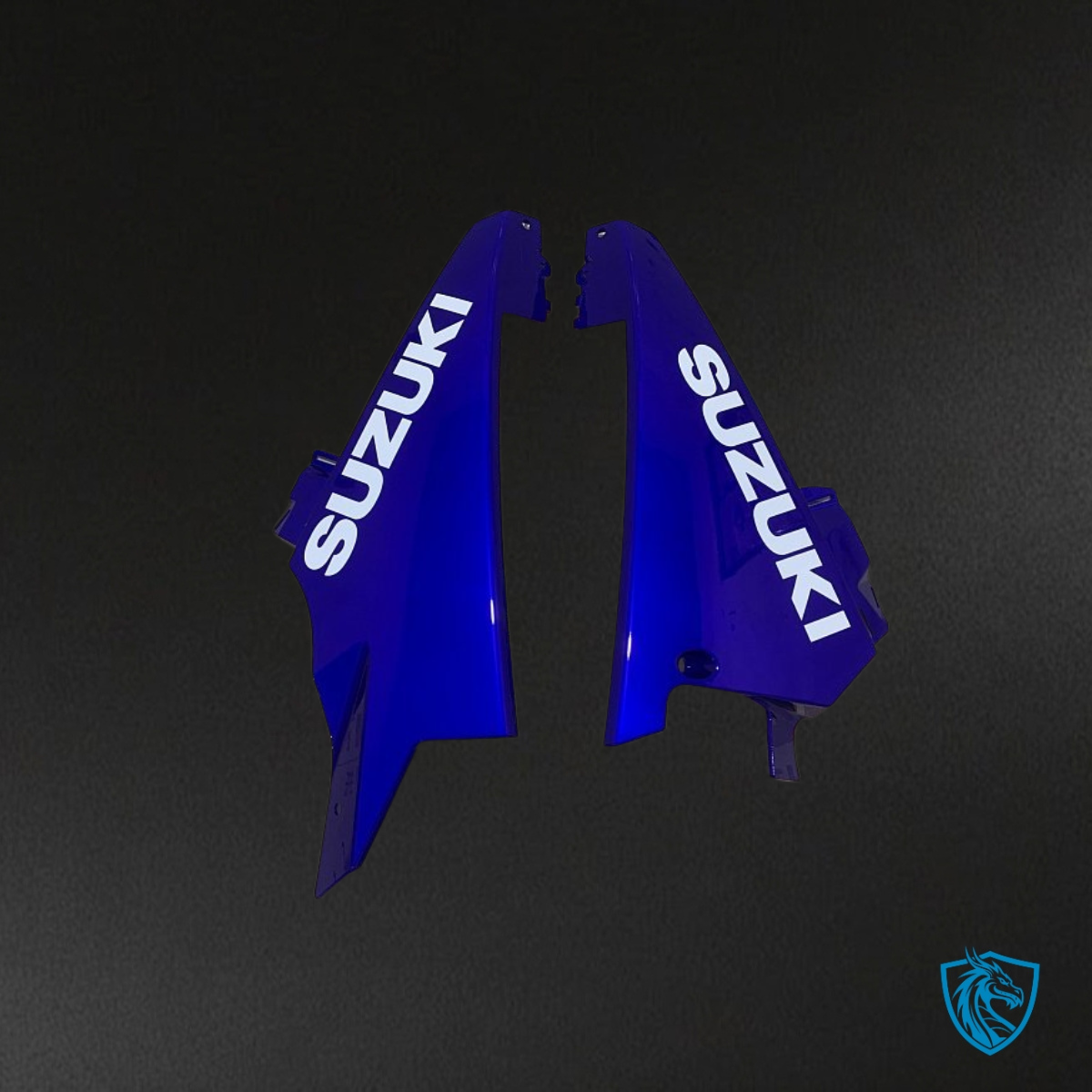 Suzuki GSXR1000 (2007-2008) White & Blue Fairing Kit | ABS Bodywork