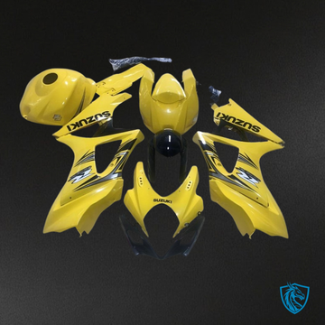 Suzuki GSXR1000 (2007-2008) Yellow Fairing Kit - Aftermarket ABS Bodywork