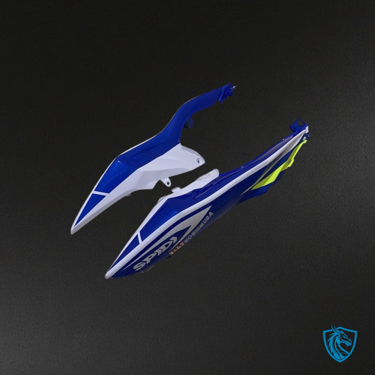 Suzuki GSXR1000 (2009-2016) Blue, Green & White - MERGEment Motorcycle Fairings Kit