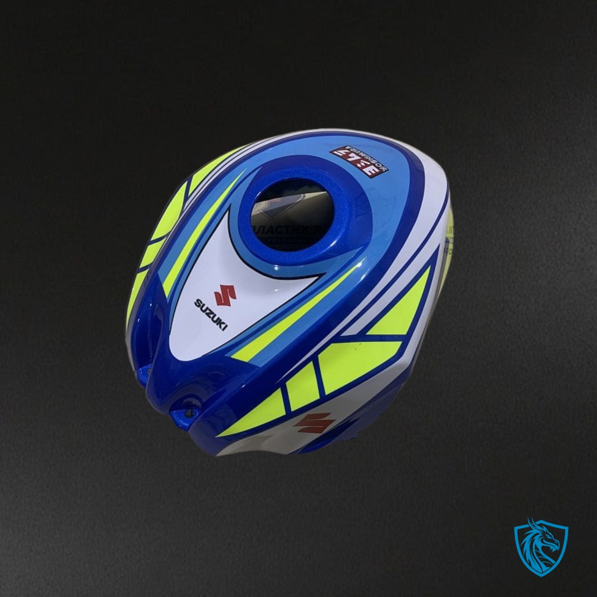 Suzuki GSXR1000 (2009-2016) Blue, Green & White - MERGEment Motorcycle Fairings Kit