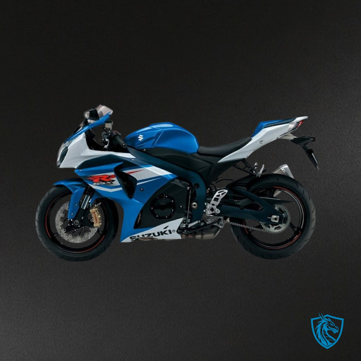 Suzuki GSXR1000 (2009-2016) Blue & White Fairing Kit - Aftermarket ABS Bodywork