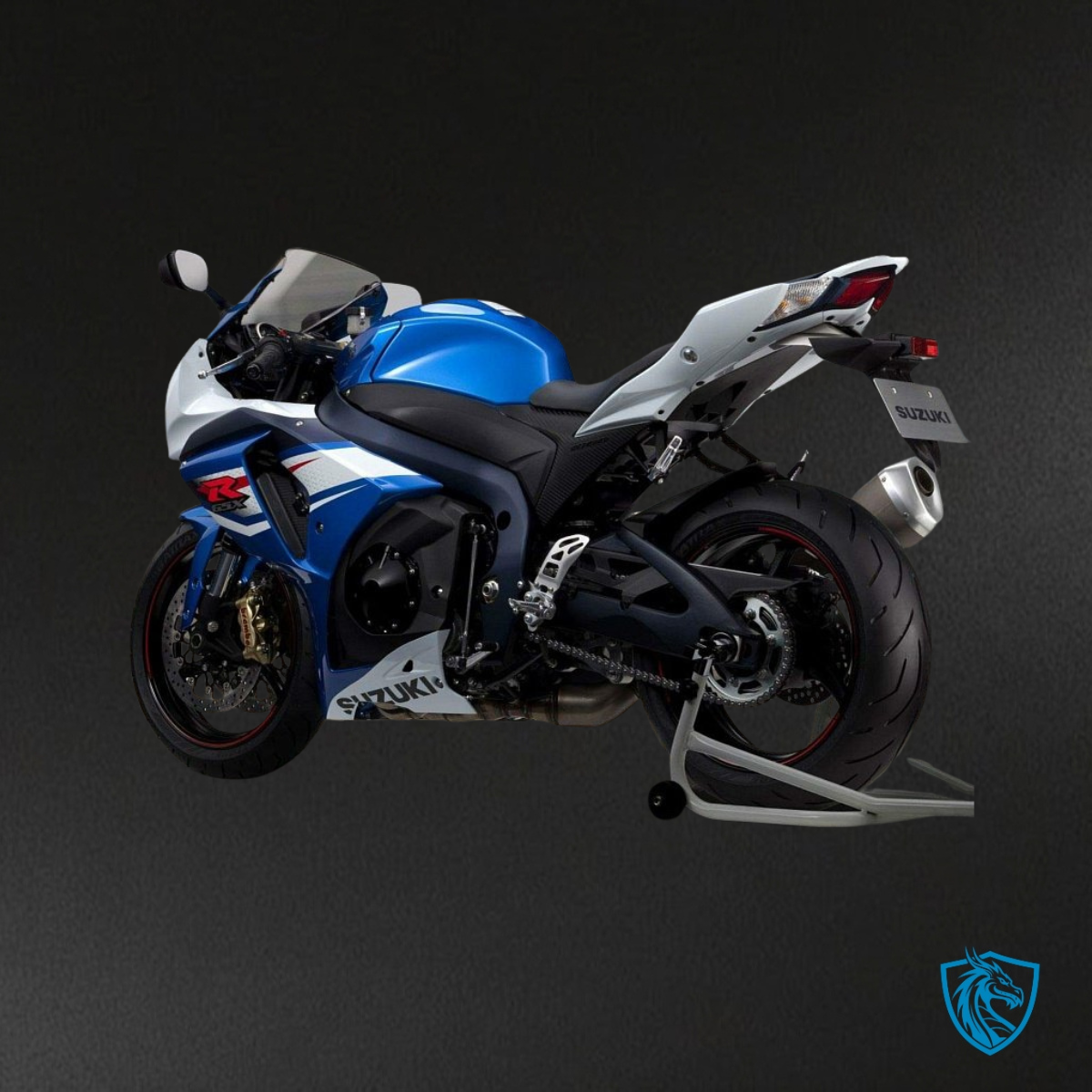 Suzuki GSXR1000 (2009-2016) Blue & White Fairing Kit - Aftermarket ABS Bodywork