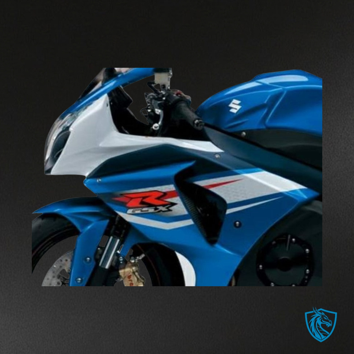 Suzuki GSXR1000 (2009-2016) Blue & White Fairing Kit - Aftermarket ABS Bodywork