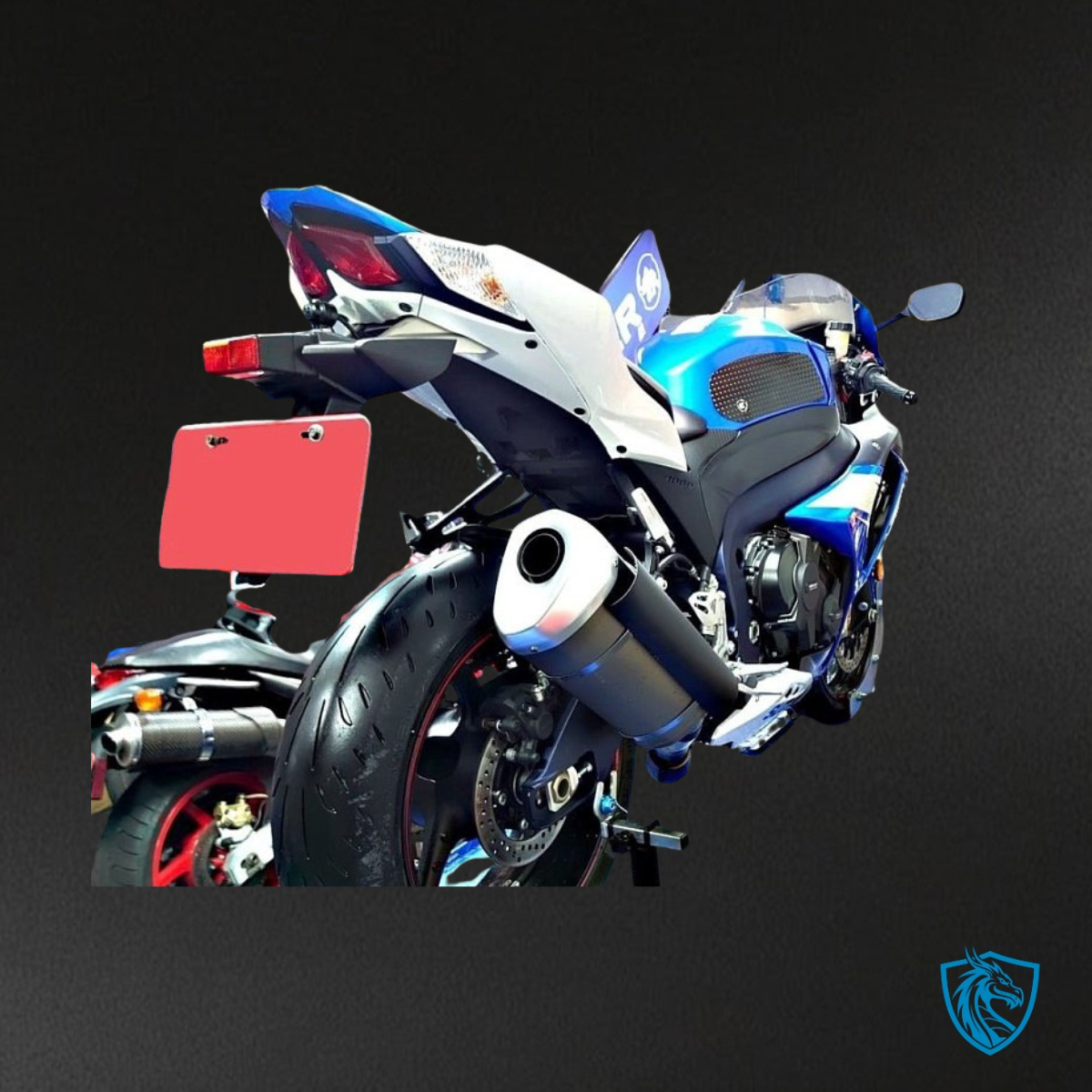 Suzuki GSXR1000 (2009-2016) Blue & White Fairing Kit - Aftermarket ABS Bodywork