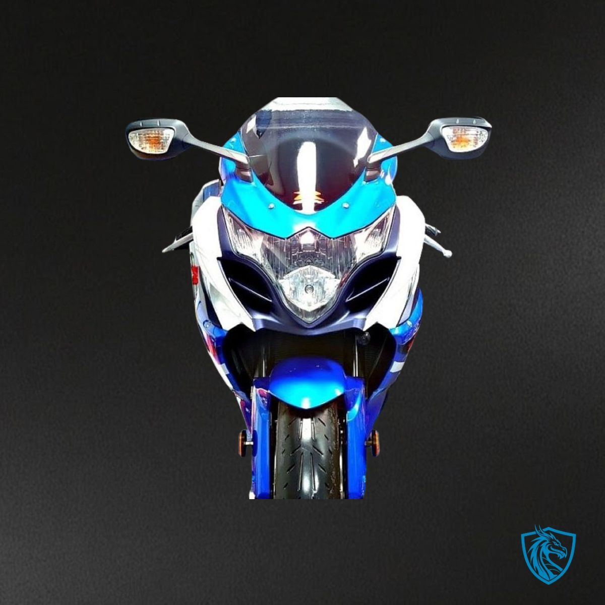 Suzuki GSXR1000 (2009-2016) Blue & White Fairing Kit - Aftermarket ABS Bodywork
