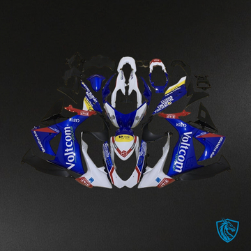 Suzuki GSXR1000 (2009-2016) Blue & White Fairing Kit | ABS Bodywork