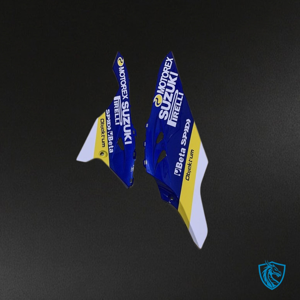 Suzuki GSXR1000 (2009-2016) Blue & White Fairing Kit | ABS Bodywork