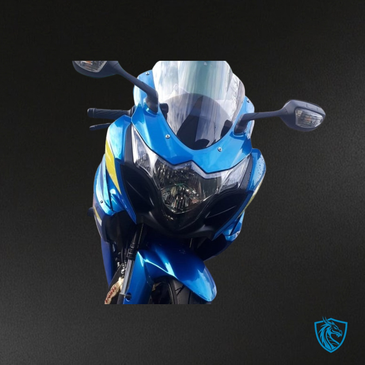 Suzuki GSXR1000 (2009-2016) Glossy Blue & White Fairing Kit - Aftermarket ABS Bodywork