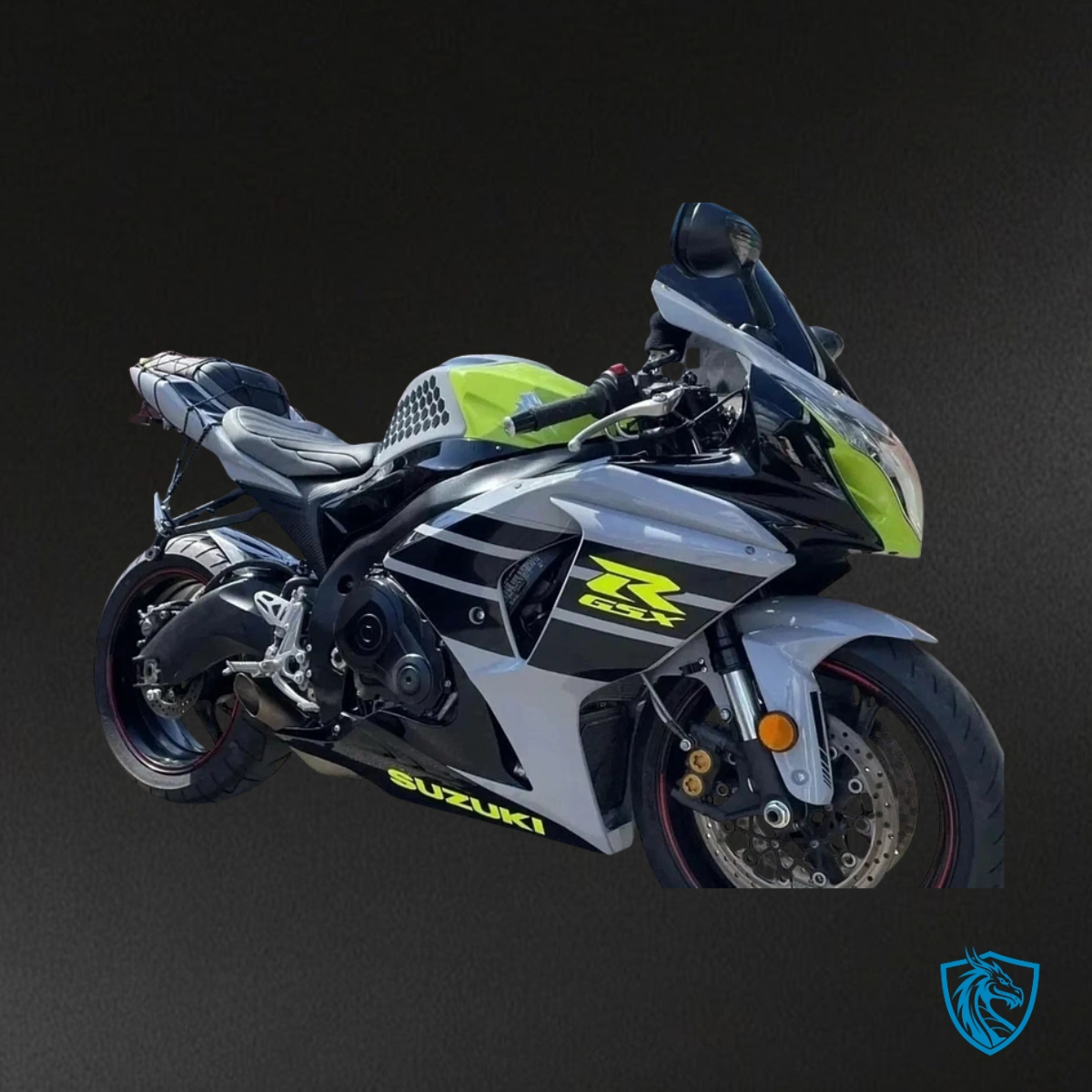 Suzuki GSXR1000 (2009-2016) Gray, Green & Black - MERGEment Motorcycle Fairings Kit