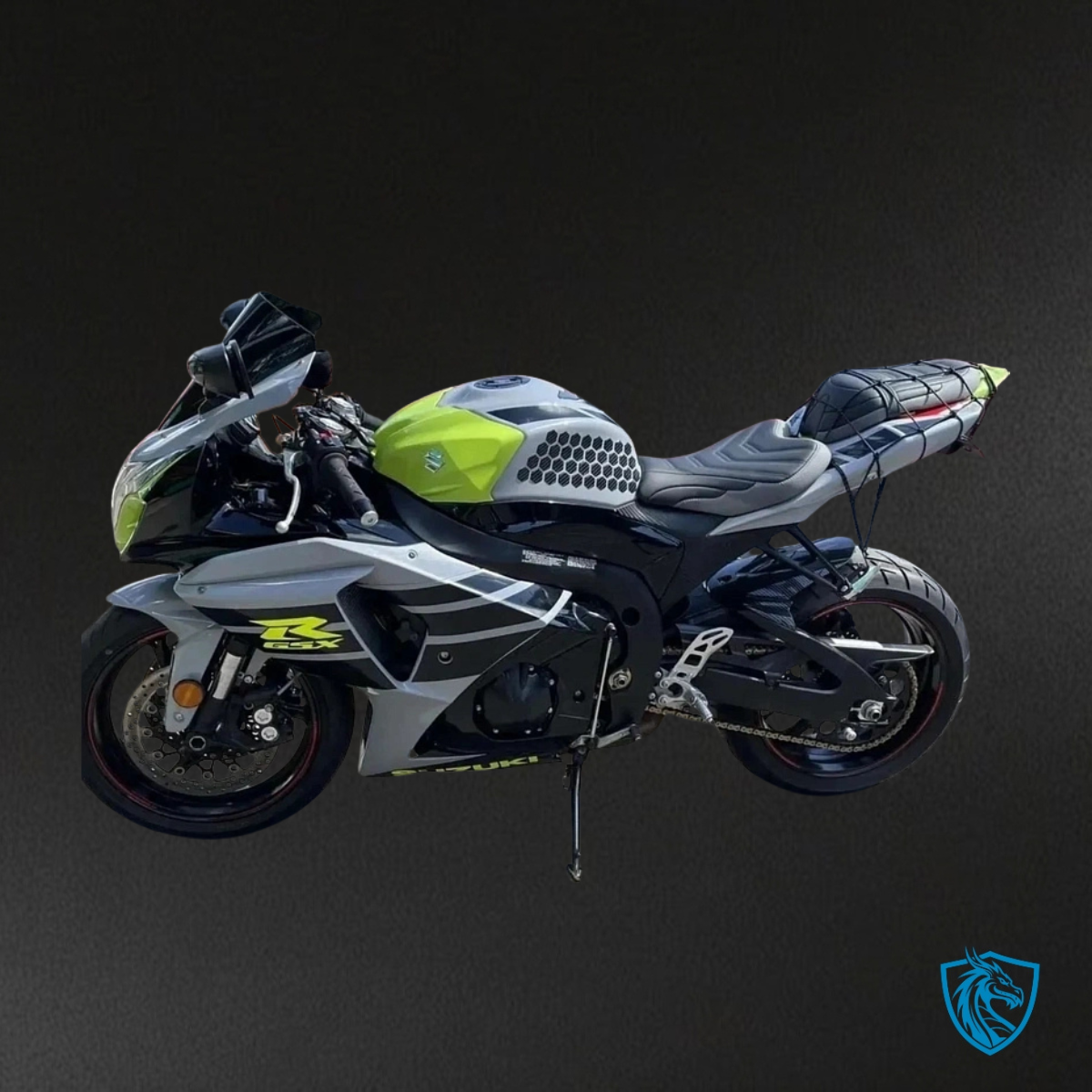 Suzuki GSXR1000 (2009-2016) Gray, Green & Black - MERGEment Motorcycle Fairings Kit