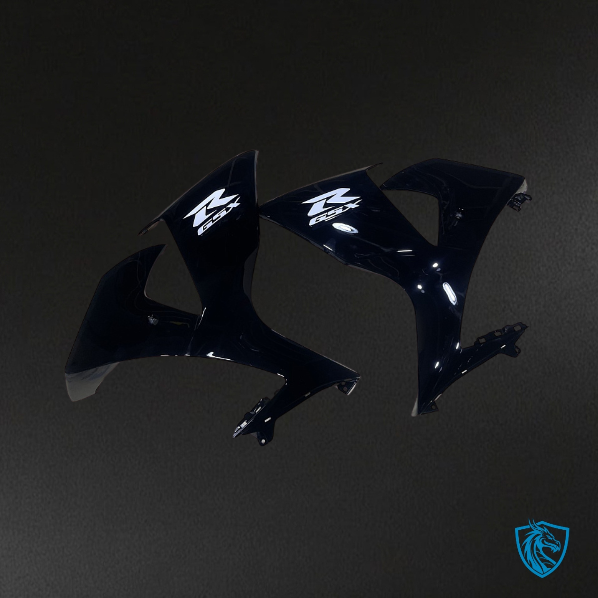 Suzuki GSXR1000 (2009-2016) Gloss Black - Custom ABS Fairing Kit