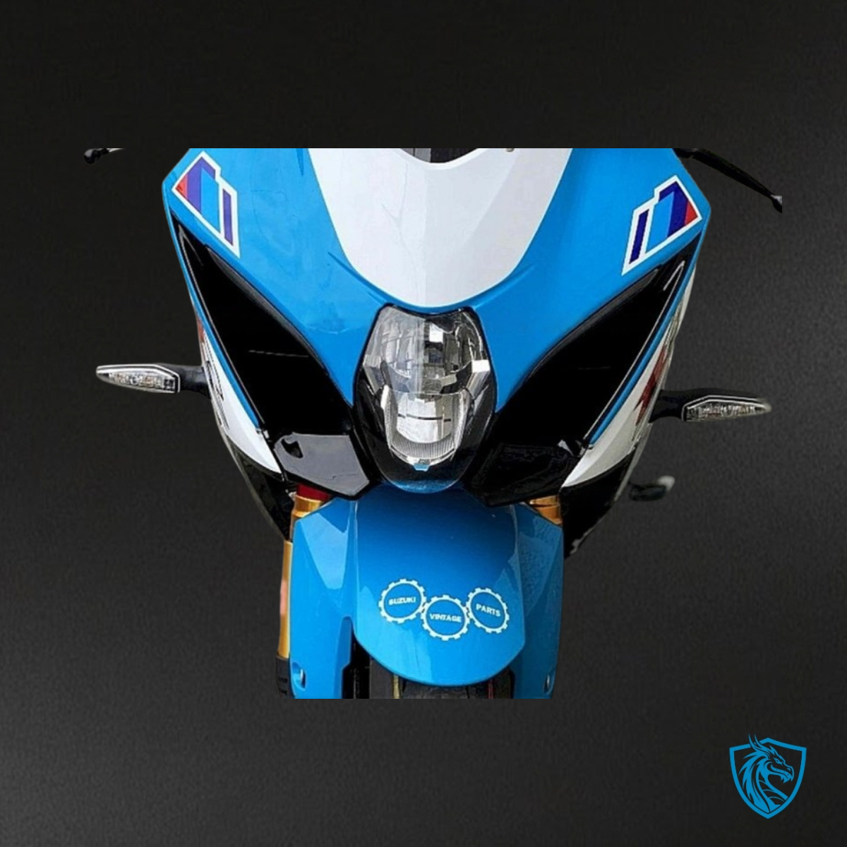 Suzuki GSXR1000 (2017-2020) Light Blue & White Fairing Kit | ABS Bodywork