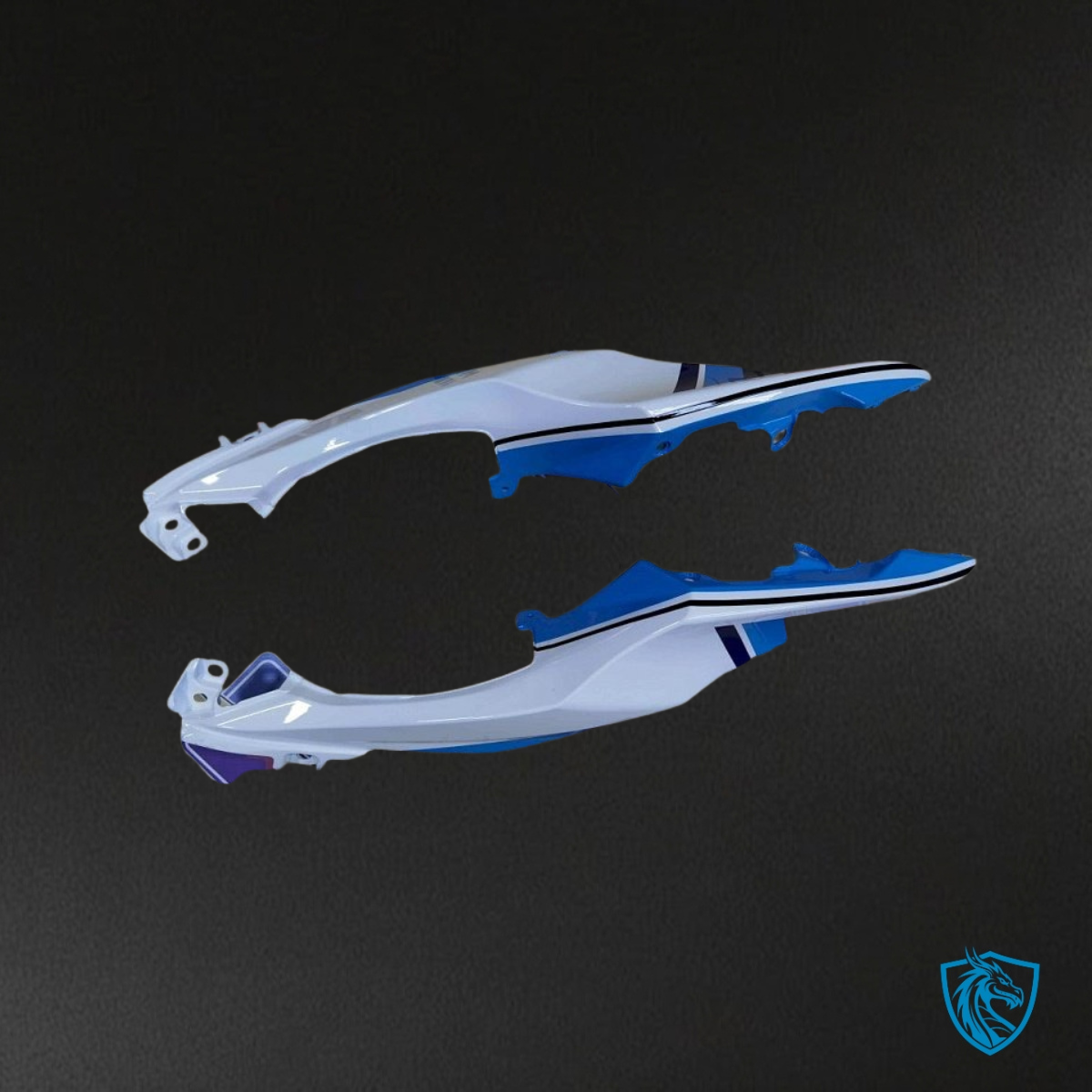Suzuki GSXR1000 (2017-2020) Light Blue & White Fairing Kit | ABS Bodywork