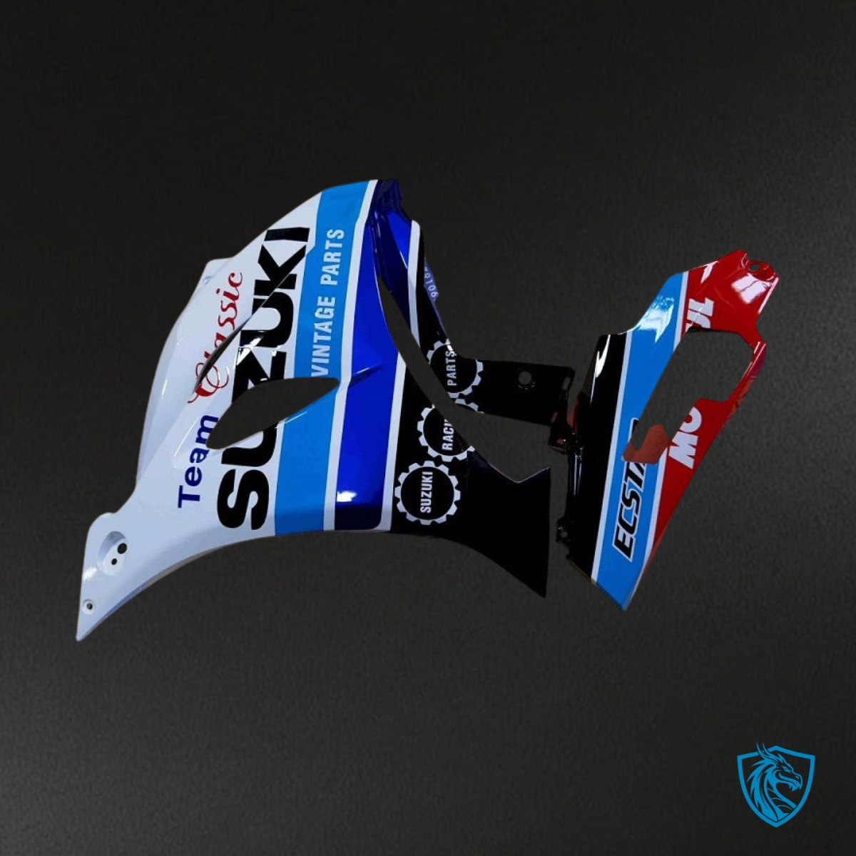 Suzuki GSXR1000 (2017-2020) Light Blue & White Fairing Kit | ABS Bodywork