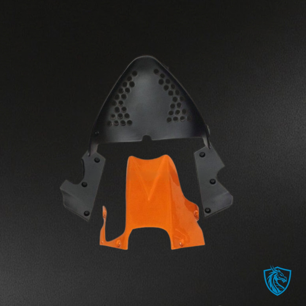 Suzuki GSXR600/750 (1997-2000) Orange & Black - MERGEment Motorcycle Fairings Kit