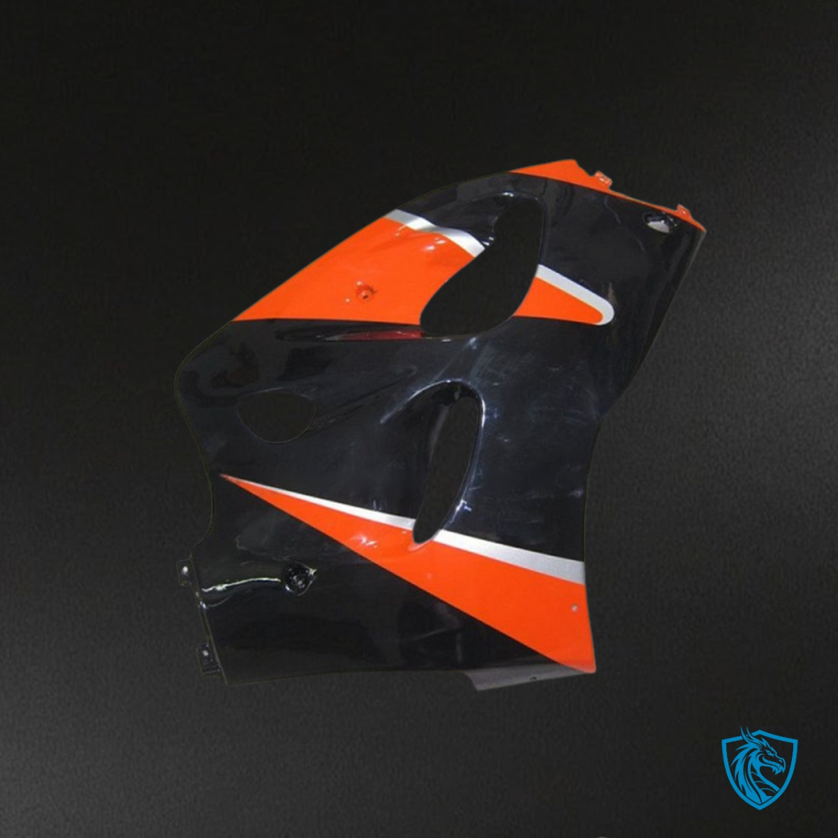 Suzuki GSXR600/750 (1997-2000) Red & Black without logo - Custom ABS Fairing Kit