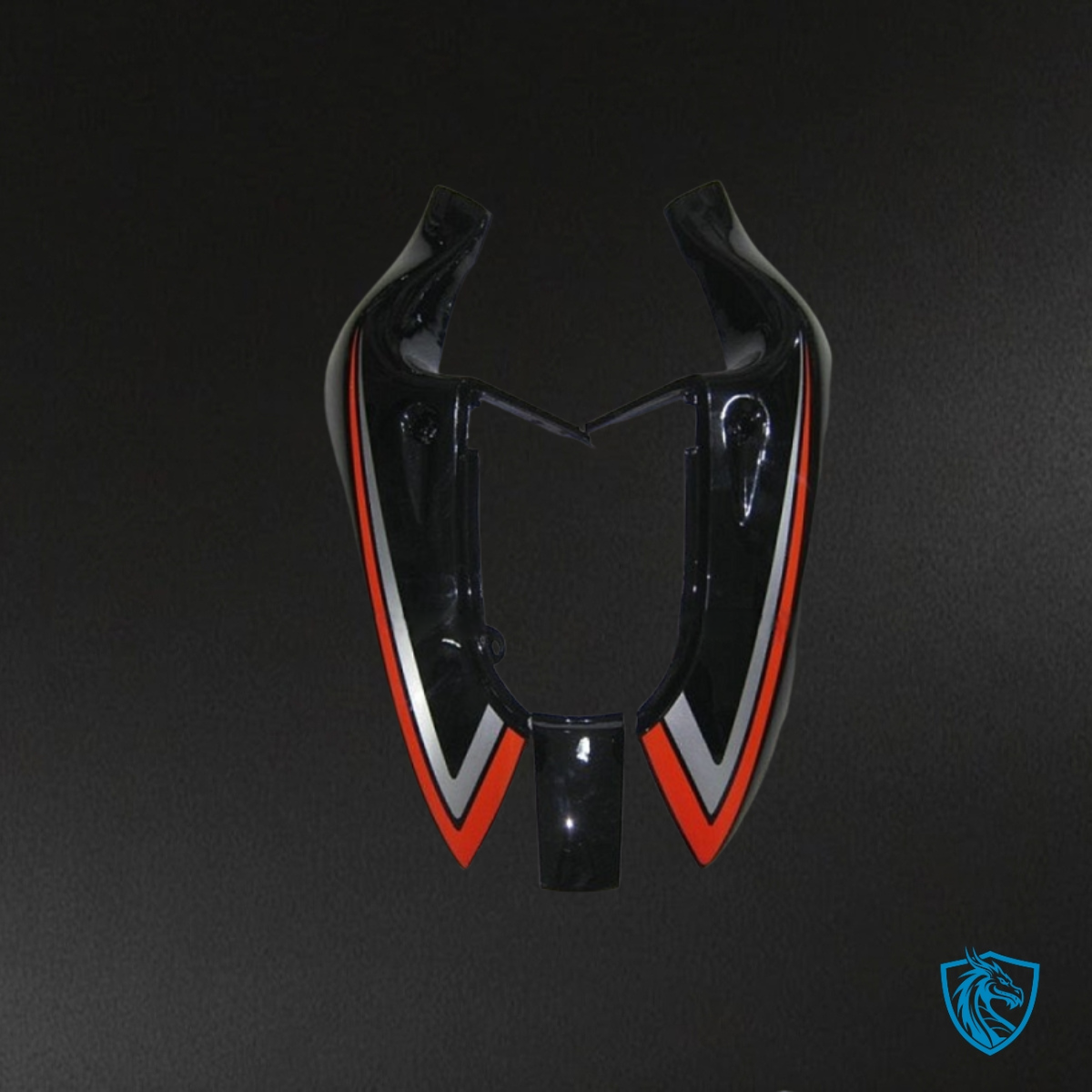 Suzuki GSXR600/750 (1997-2000) Red & Black without logo - Custom ABS Fairing Kit