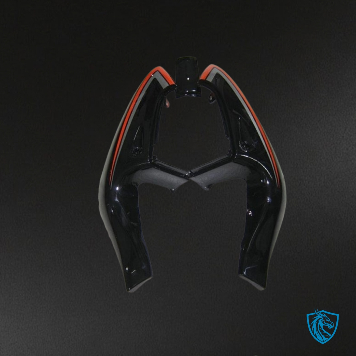 Suzuki GSXR600/750 (1997-2000) Red & Black without logo - Custom ABS Fairing Kit