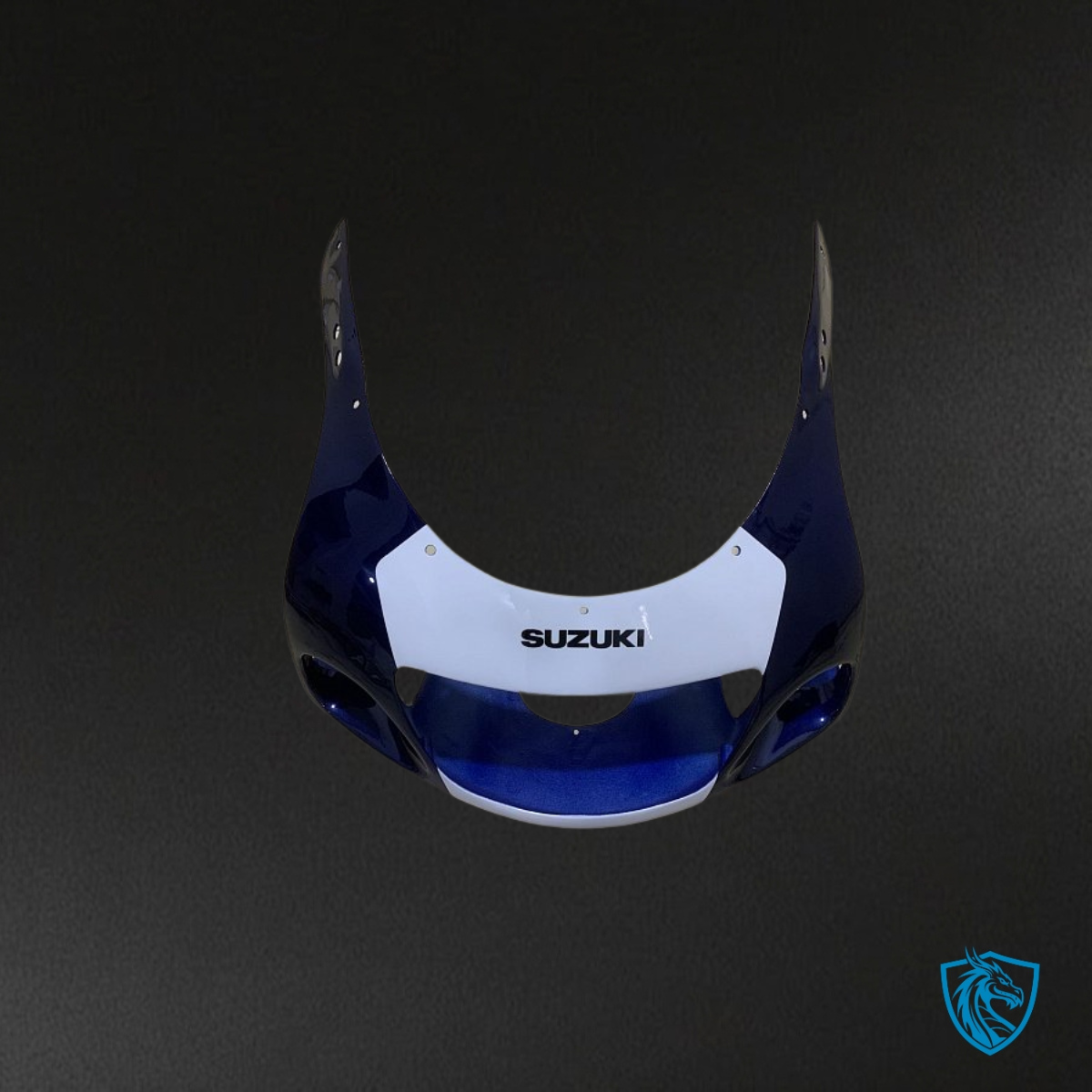 Suzuki GSXR600/750 (1997-2000) White & Blue - Custom ABS Fairing Kit