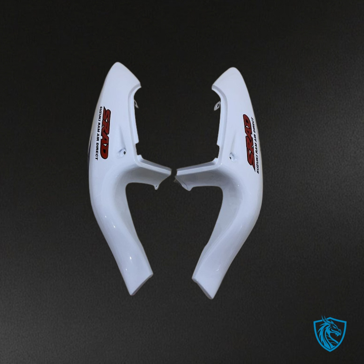 Suzuki GSXR600/750 (1997-2000) White & Blue - Custom ABS Fairing Kit