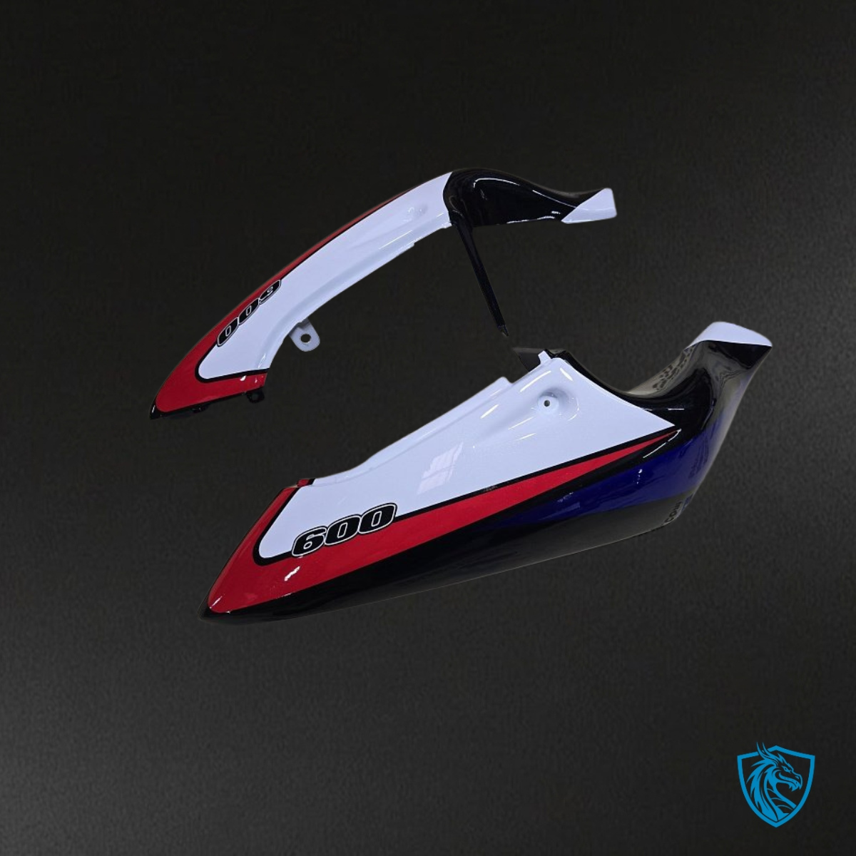 Suzuki GSXR600/750 (1997-2000) Blue & White Fairings Kit | ABS Bodywork