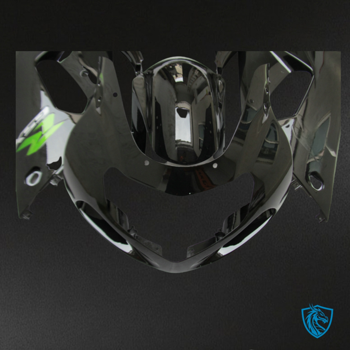 Suzuki GSXR600/750 (2001-2003) Black & Glossy Green - Custom ABS Fairing Kit
