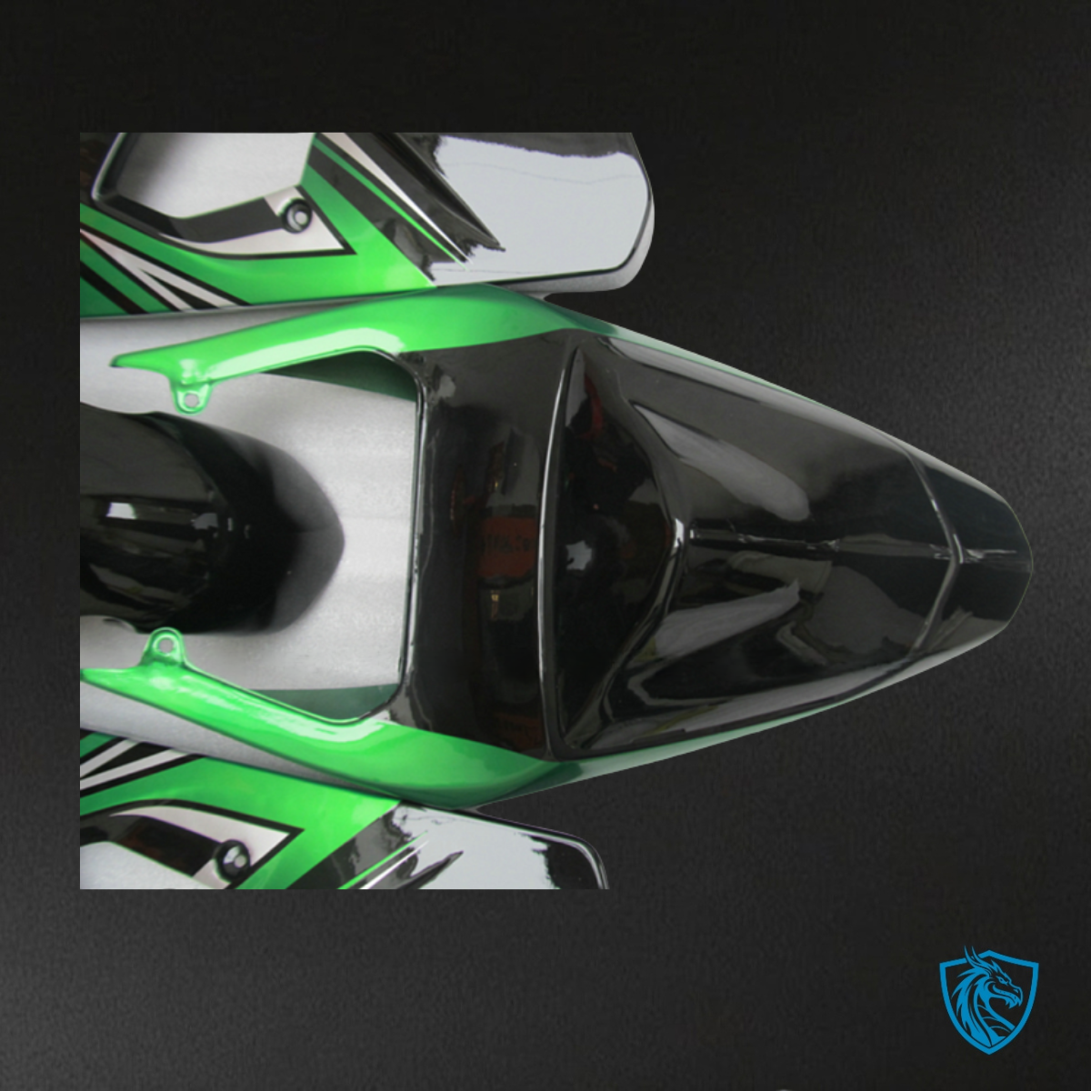 Suzuki GSXR600/750 (2001-2003) Black & Green ABS Bodywork - Fairings Kit
