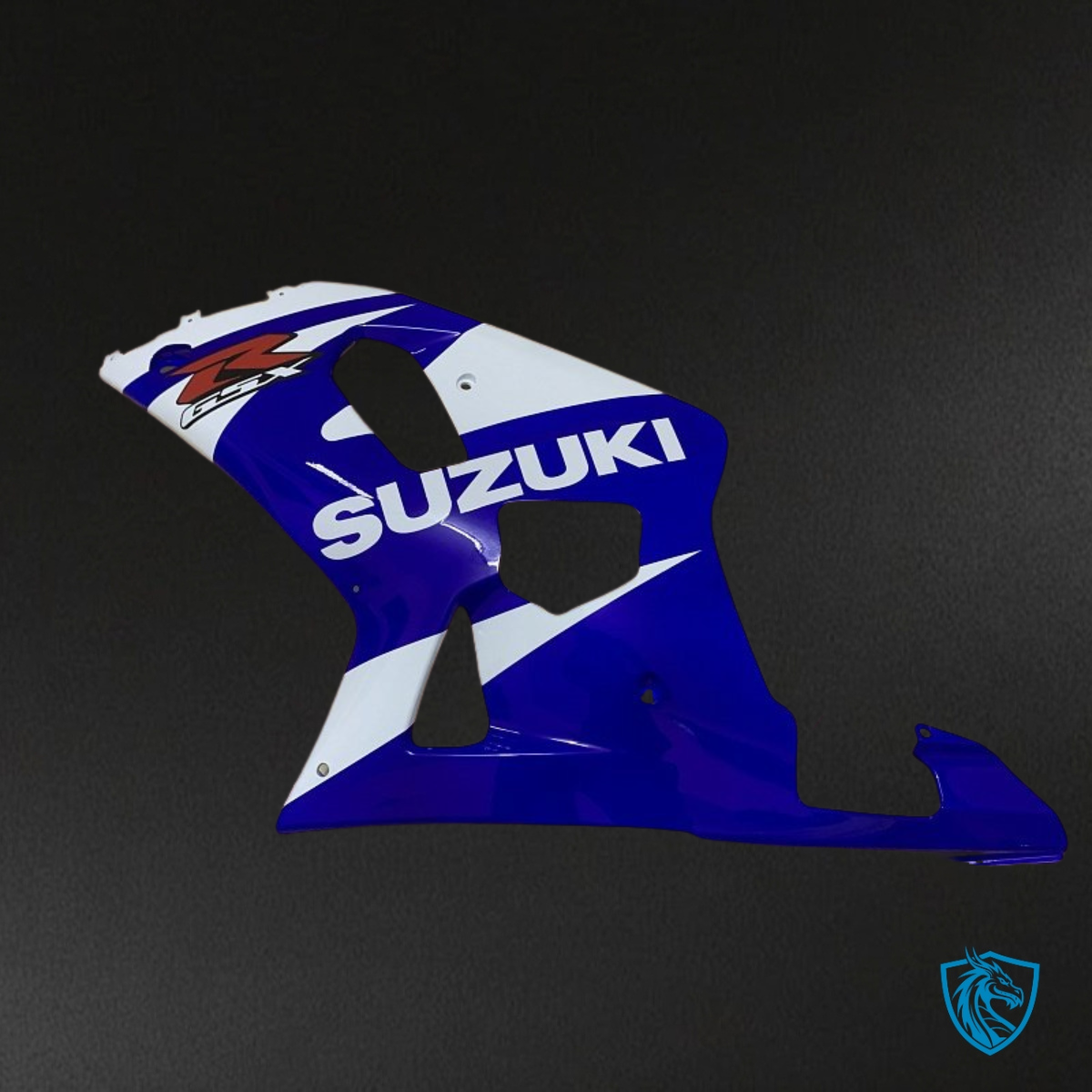 Suzuki GSXR600/750 (2001-2003) Blue, White & Black - Custom ABS Fairing Kit