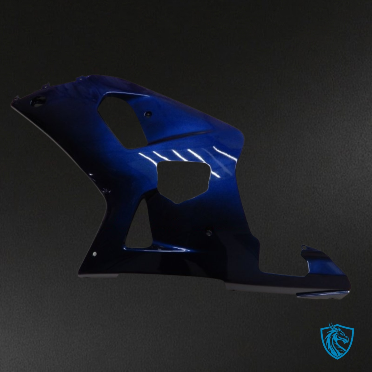 Suzuki GSXR600/750 (2001-2003) Glossy Blue Fairing Kit - Aftermarket ABS Bodywork