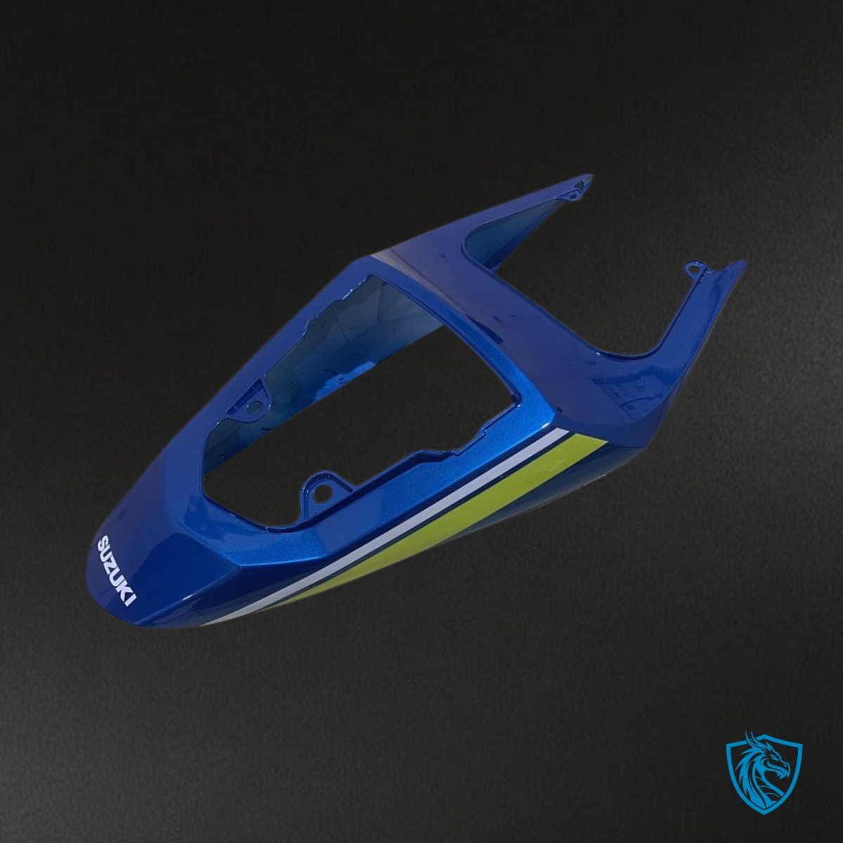 Suzuki GSXR600/750 (2004-2005) Blue & White - Custom ABS Fairing Kit