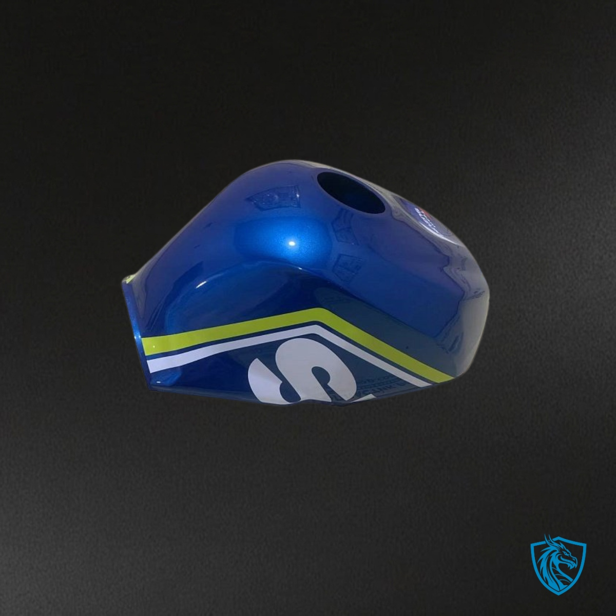 Suzuki GSXR600/750 (2004-2005) Blue & White - Custom ABS Fairing Kit