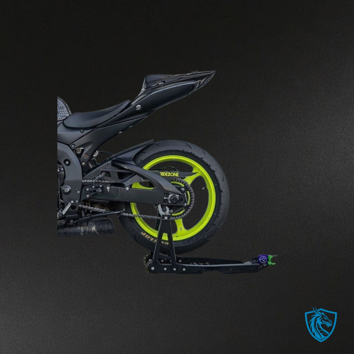 Suzuki GSXR600/750 (2006-2007) Black & Green - MERGEment Motorcycle Fairings Kit